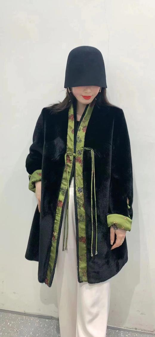 兰蔻儿金貂绒外套22811 商品图1