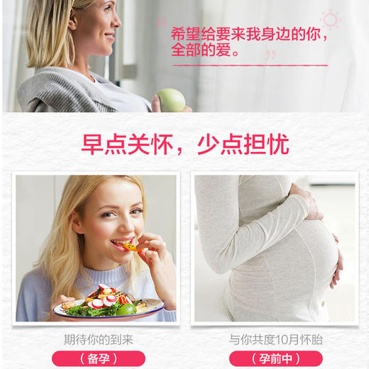 孕妇怀孕备孕孕前补充叶酸补铁 汤臣倍健铁叶酸 60片/瓶 商品图2