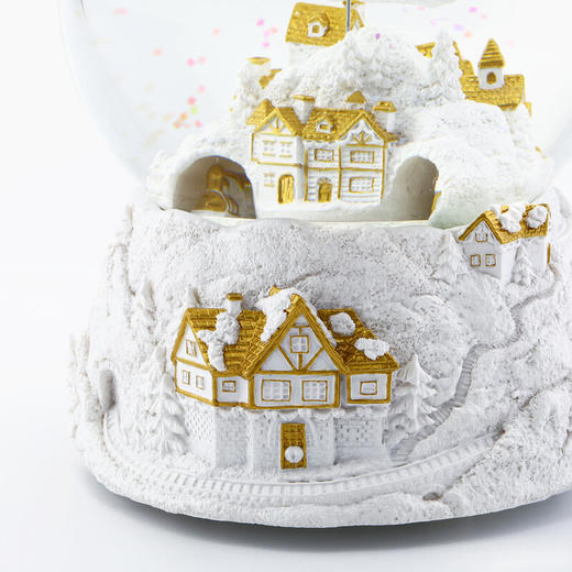 JARLL 120MM 飞天老公公火车过山洞 水球(白金款) 商品图5