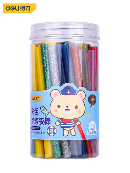 得力热熔胶棒(彩) 商品图0