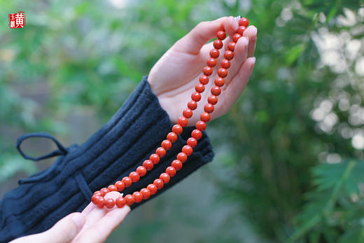 南红柿子红项链 商品图1