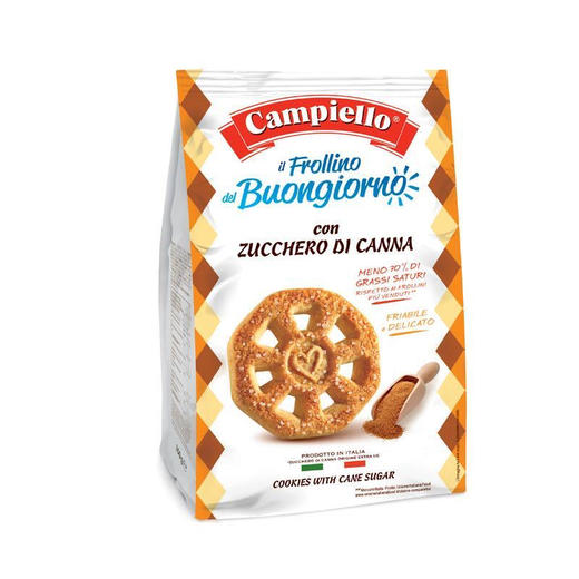 意大利原装进口零食小吃卡佩罗欧若拉巧克力味曲奇饼干袋装350g 商品图3