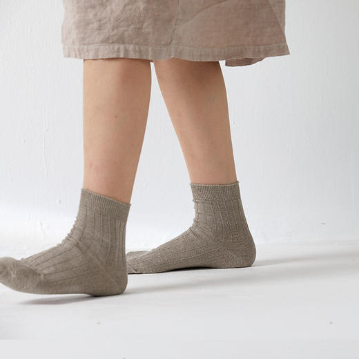 麻+中筒大麻袜 耕耘 商品图1