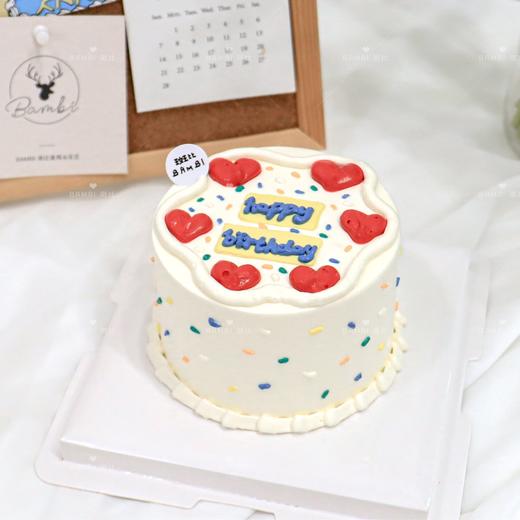 简约心心生日蛋糕 商品图2