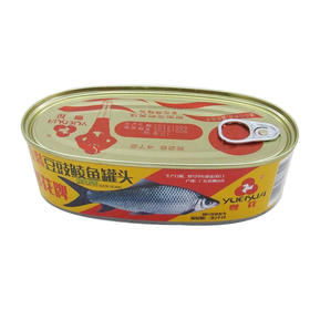 粤花金装豆豉鲮鱼罐头227g