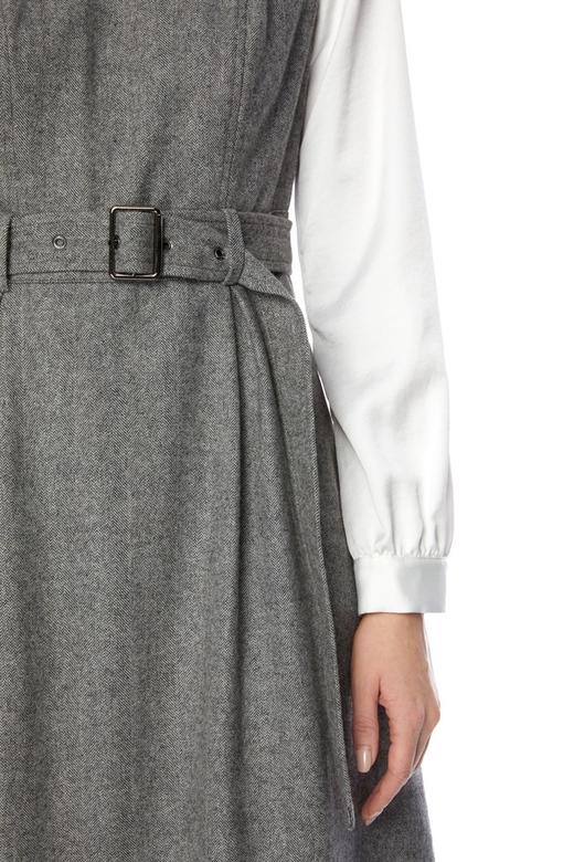 SUMMER & SAGE 拼接束腰连衣裙 4726 商品图3