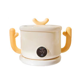 时蔻(SKULD）恒温碗充电辅食碗宝宝吃饭神器防水防烫316不锈钢儿童餐具免注水智能显示温度保温碗 K3恒温碗