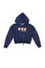 SIEGO 字母蓝色连帽卫衣 4755 商品缩略图4