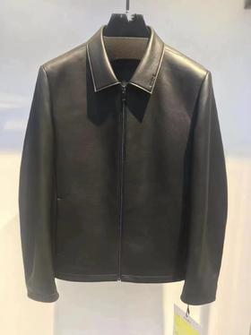 22QDJ270-1方领皮衣