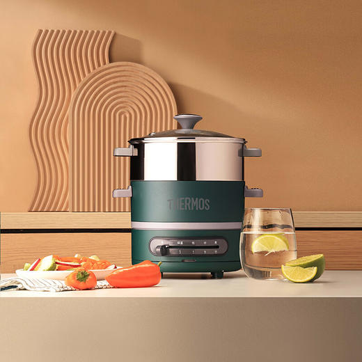 膳魔师 多功能料理锅 EHA-4301A-D 商品图1