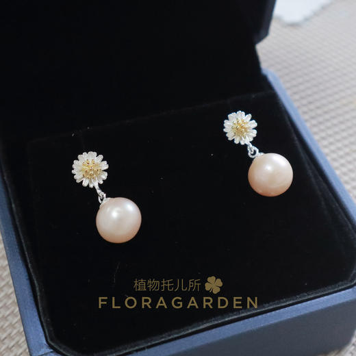 s925银珍珠耳环 商品图2