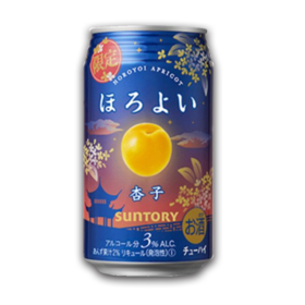 三得利 杏子味配制酒3% 350ml  