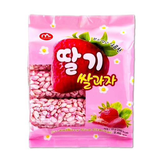 莉迩 草莓味大米棒70g  商品图0
