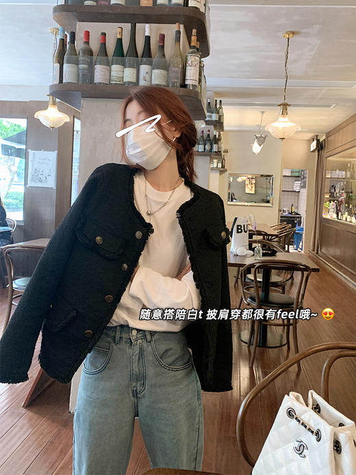 【399元任选2件】秋冬高级感气质小众开衫上衣ins 商品图3