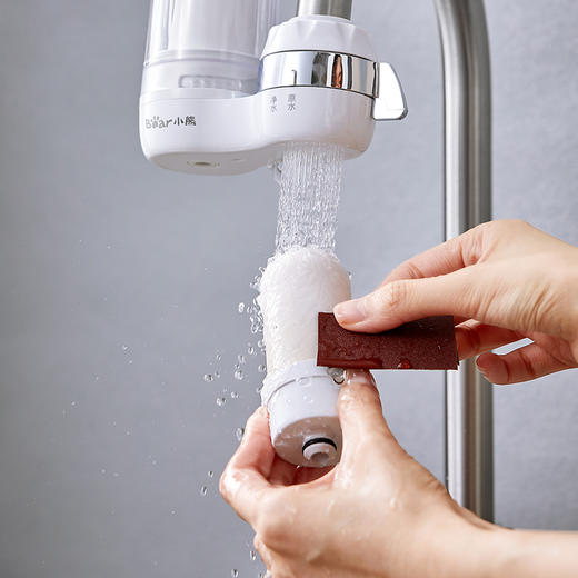 小熊龙头净水器 CX-E0035 白色 陶瓷滤芯/过滤 商品图4