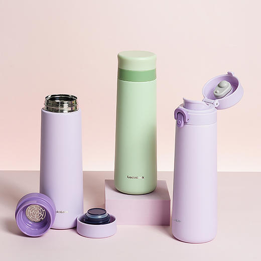 乐扣乐扣保温杯大容量大肚水杯便携女士高颜值泡茶杯子学生男 商品图6