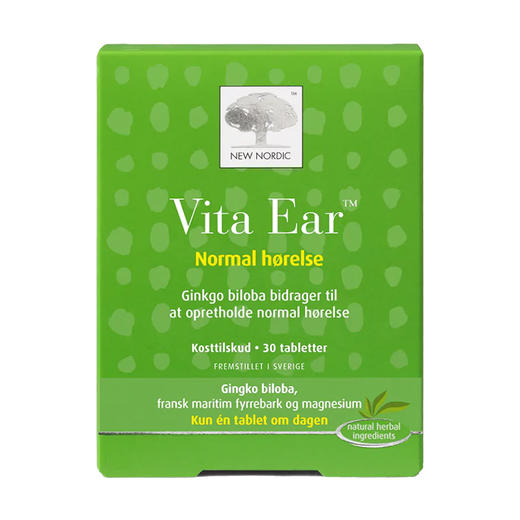 [丹麦]纽诺迪克护耳片30粒. New Nordic Vita Ear 30tabs 商品图1