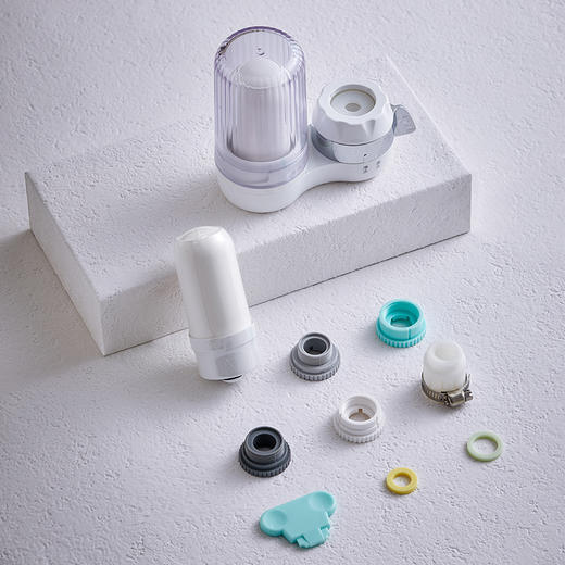 小熊龙头净水器 CX-E0035 白色 陶瓷滤芯/过滤 商品图3