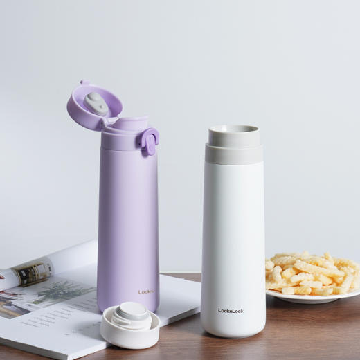 乐扣乐扣保温杯大容量大肚水杯便携女士高颜值泡茶杯子学生男 商品图5