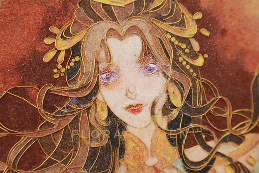 非遗掐丝珐琅画作敦煌飞天 商品图5