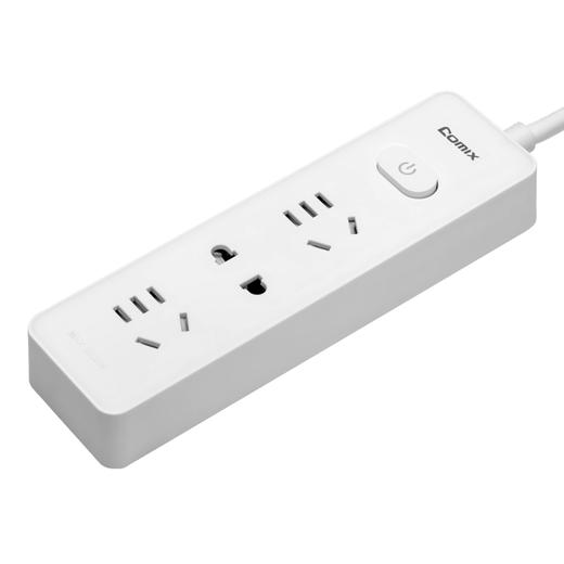 齐心 PCP-W315 延长线插座 3位12孔 总控全长1.5米 商品图0