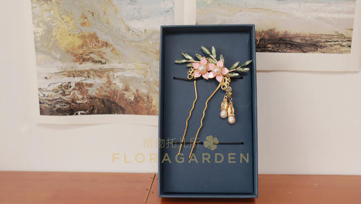 非遗掐丝珐琅发簪 商品图6