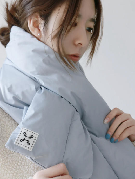 暖和到迷糊！ohsunny羽绒保暖围巾 商品图1