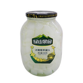 绿山果园冰糖椰果罐头930g