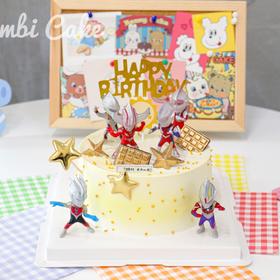 奥特曼蛋糕款式