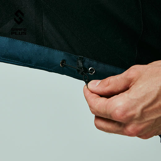 SANFO PLUS 墨玉挂里风衣GENII 男 SJM-22003 商品图4
