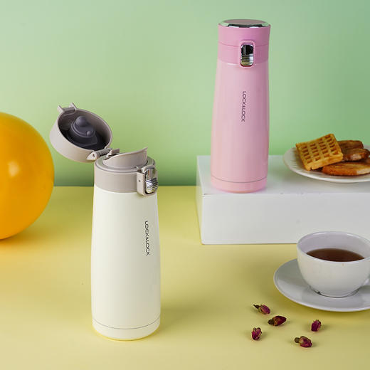 乐扣乐扣保温杯便携水杯316不锈钢女生可爱水杯男女泡茶杯子 商品图1