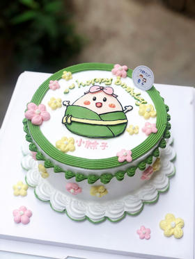 手绘粽子奶油蛋糕 下单前请仔细阅读商品详情