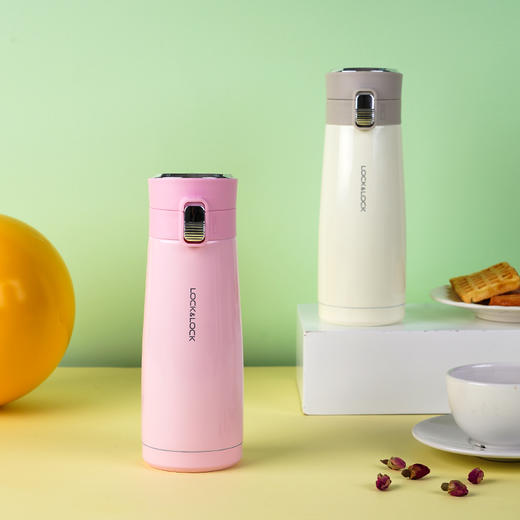 乐扣乐扣保温杯便携水杯316不锈钢女生可爱水杯男女泡茶杯子 商品图5