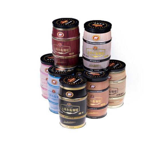 「六款口味可选！香醇丝滑」云南小粒咖啡速溶咖啡粉 拿铁咖啡128g茶饮 商品图4