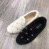 IUIU SECOND 小铆钉毛毛鞋冬季保暖乐福鞋一脚蹬女 U21CM36721 商品缩略图0