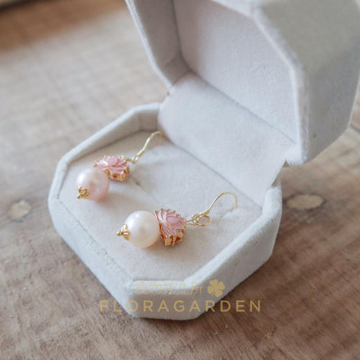 s925银珍珠耳环 商品图1