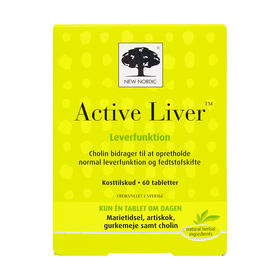 [丹麦]纽诺迪克植物奶蓟草精华片. New Nordic Active Liver