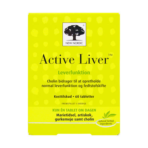 [丹麦]纽诺迪克植物奶蓟草精华片. New Nordic Active Liver 商品图0