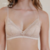 弗利少女法式蕾丝内衣三角杯无钢圈小胸文胸套装固定胸垫薄款舒适 商品缩略图1