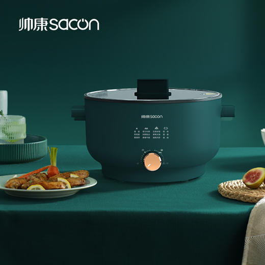 sacon 电火锅 内胆不粘锅 一锅多用 商品图4