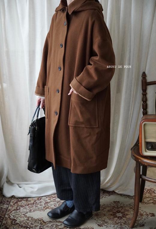 Maison de soil复古棕大衣 商品图9