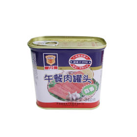 梅林蒜香午餐肉罐头340g