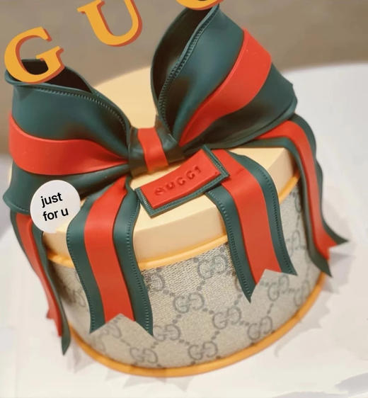 gucci翻糖蛋糕【默认1.5磅】 商品图1