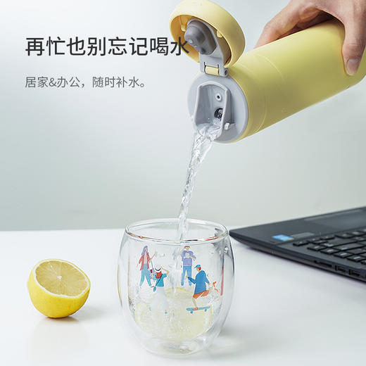 乐扣乐扣316不锈钢保温杯大容量高颜值茶杯男女秋冬上学水杯 商品图5