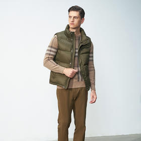 【男士羽绒马甲】22年秋冬新品男士90白鹅绒羽绒服加厚保暖立领夹克外套