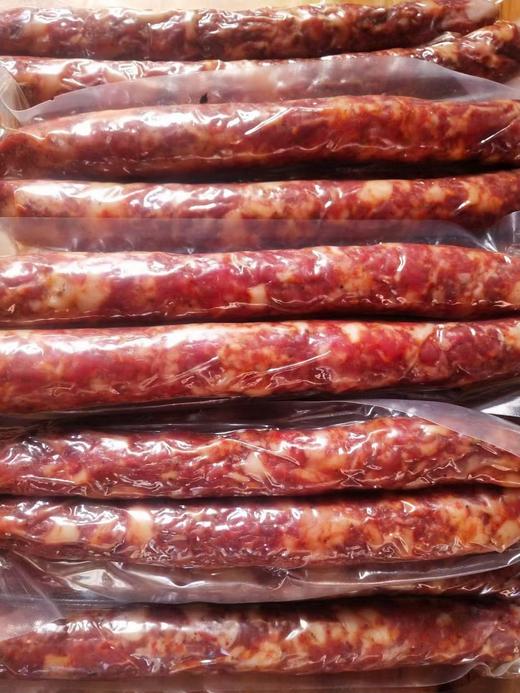 四川正宗自制烟熏香肠（麻辣 、广味） 3斤左右/  198元包邮 商品图3