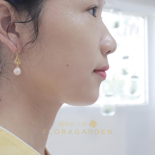 s925银珍珠耳环 商品图4