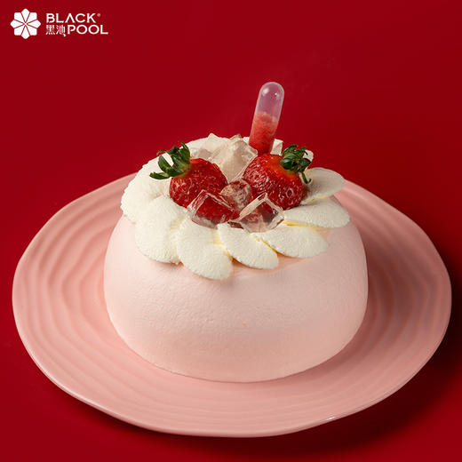 （贪吃兑换）爆爆莓蛋糕 | 小巧红粉佳人 草莓果粒流心 红丝绒细腻 入口即化 商品图0