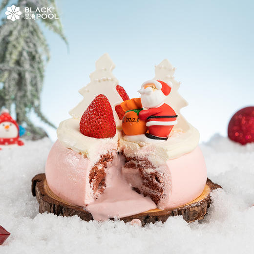 （抖音验券专用）圣诞款爆爆莓蛋糕 | 请对应款式下单，验券不成功不发货，备注抖音电子券码，下单支付0.01元即可 商品图1