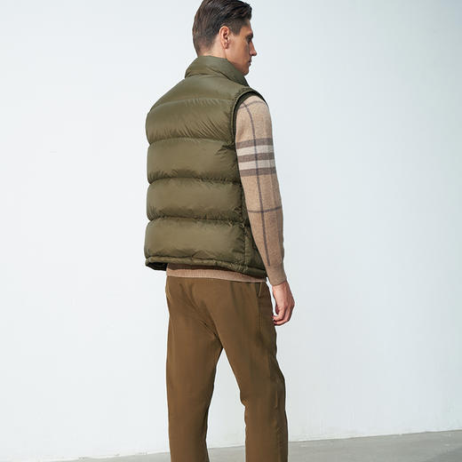 【男士羽绒马甲】22年秋冬新品男士90白鹅绒羽绒服加厚保暖立领夹克外套 商品图2